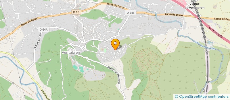 localisation de l'entreprise ASSOCIATION KRAV MAGA SUD  VENTABREN