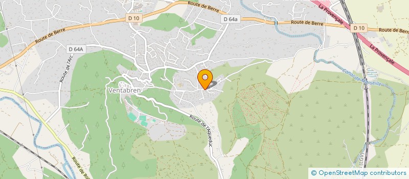 localisation de l'entreprise ASSOCIATION KRAV MAGA SUD EXPERTS  VENTABREN