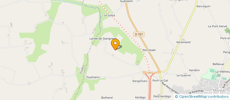 localisation de l'entreprise ASSOCIATION KROLLERION MOURIEG  MOREAC