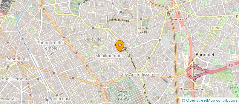 localisation de l'entreprise ASSOCIATION KSF  PARIS