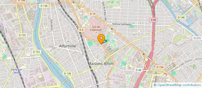 localisation de l'entreprise ASSOCIATION KTISIS  MAISONS-ALFORT