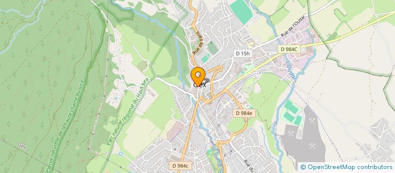 localisation de l'entreprise ASSOCIATION KUNG-FU SHOALIN DIVONNE-LES-BAINS  GEX