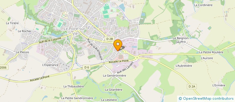 localisation de l'entreprise ASSOCIATION KWABO à LE POIRE-SUR-VIE