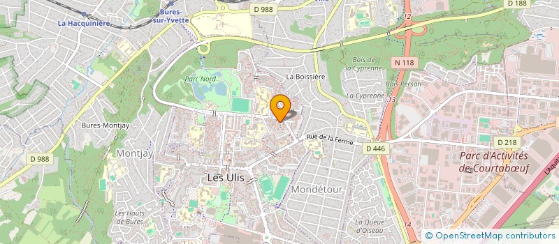 localisation de l'entreprise ASSOCIATION KYBERNETIKE à LES ULIS