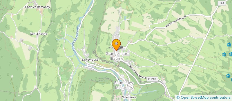 localisation de l'entreprise ASSOCIATION L'ACALMIE à HAUTEROCHE