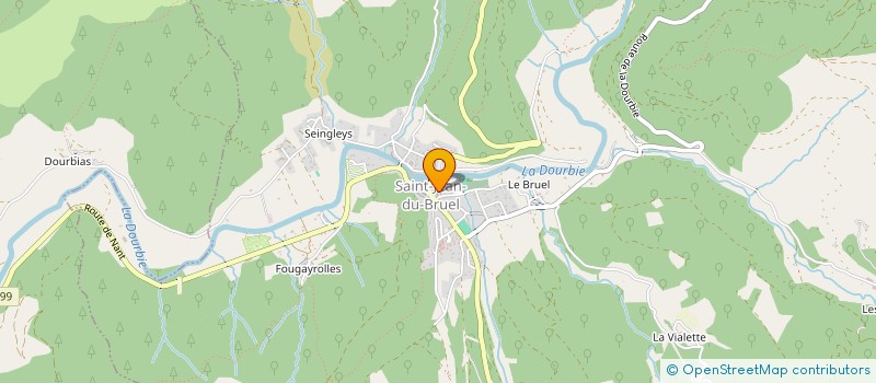 localisation de l'entreprise ASSOCIATION L'AIR DE RIEN  SAINTE-EULALIE-DE-CERNON