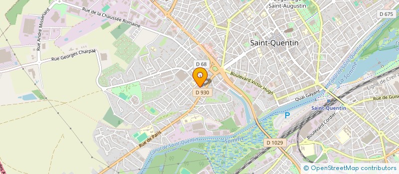 localisation de l'entreprise ASSOCIATION L'ALBATROS à SAINT-QUENTIN