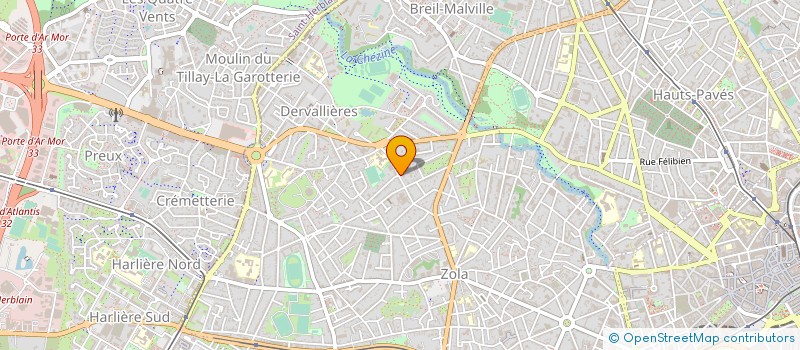 localisation de l'entreprise ASSOCIATION L'ALTERNATIVE  NANTES