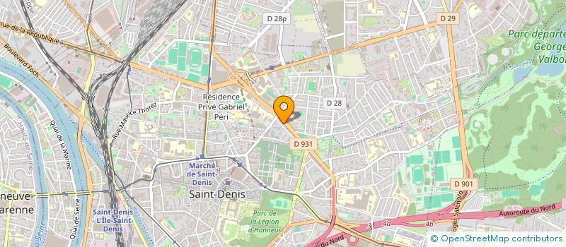 localisation de l'entreprise ASSOCIATION L'AMICALE LA DIGUE DUCROULT à SAINT-DENIS