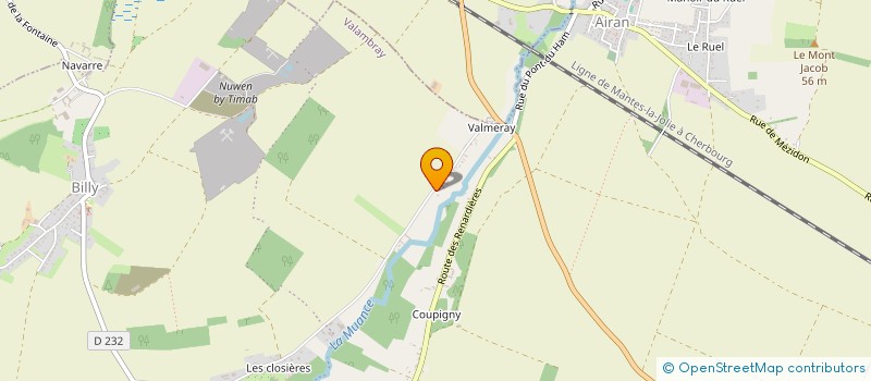 localisation de l'entreprise ASSOCIATION L'AMNESYA  VALAMBRAY