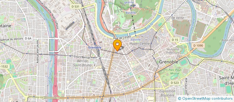 localisation de l'entreprise ASSOCIATION L'ANNEXE  GRENOBLE