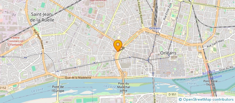 localisation de l'entreprise ASSOCIATION L ANTIROUILLE à ORLEANS