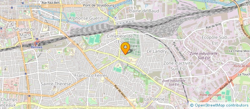 localisation de l'entreprise ASSOCIATION L ANTRE DES LOUPS à RENNES