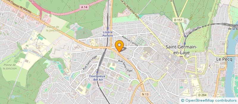 localisation de l'entreprise ASSOCIATION L'APRES à SAINT-GERMAIN-EN-LAYE