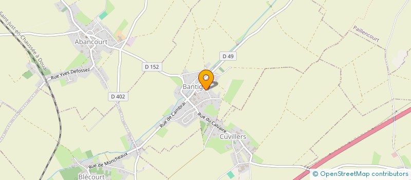 localisation de l'entreprise ASSOCIATION L  ARBRE DE VIE  NEUVILLE-SAINT-REMY