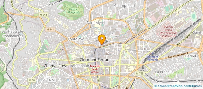 localisation de l'entreprise ASSOCIATION L ART OSE  CLERMONT-FERRAND