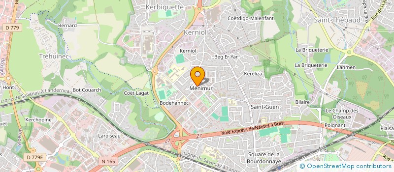 localisation de l'entreprise ASSOCIATION L ART SCENE à VANNES