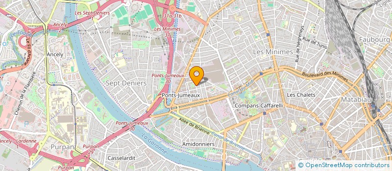 localisation de l'entreprise ASSOCIATION L'ASSONANTE  TOULOUSE