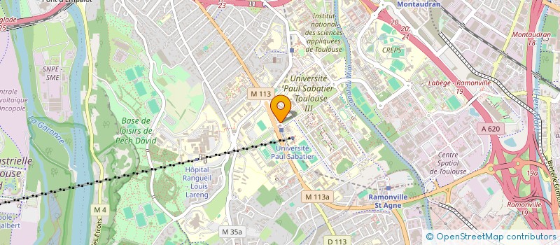 localisation de l'entreprise ASSOCIATION L'ATALANTE à TOULOUSE