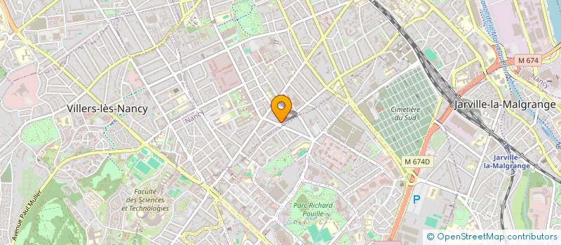 localisation de l'entreprise ASSOCIATION L ATTENTIVE  NANCY