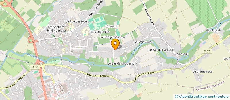 localisation de l'entreprise ASSOCIATION L AUTRE VOYAGE à VINEUIL