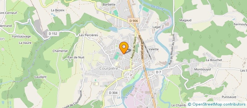 localisation de l'entreprise ASSOCIATION L'AVANT GARDE à COURPIERE
