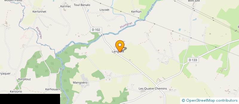 localisation de l'entreprise ASSOCIATION L'AVENIR DE PLUMERGAT  PLUMERGAT