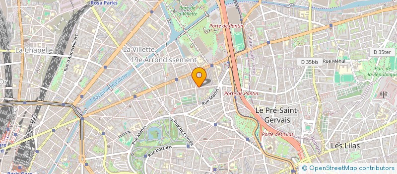 localisation de l'entreprise ASSOCIATION L'AVENIR DES ENFANTS  PARIS