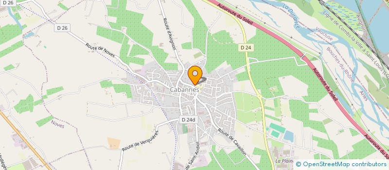 localisation de l'entreprise ASSOCIATION L EAU VIVE à CABANNES