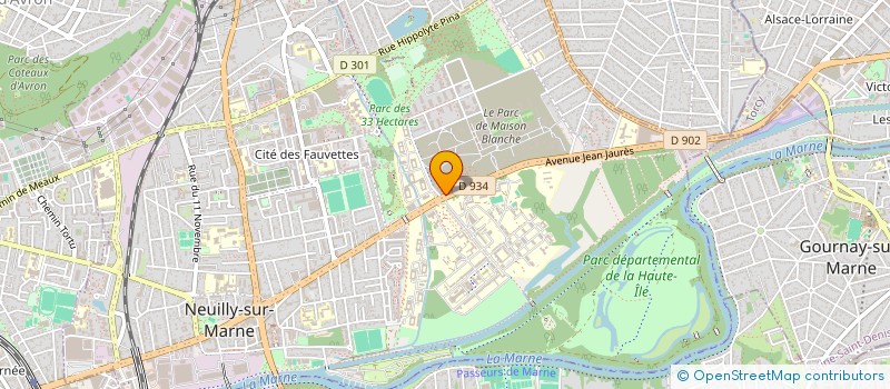 localisation de l'entreprise ASSOCIATION L'ECHANGE à NEUILLY-SUR-MARNE