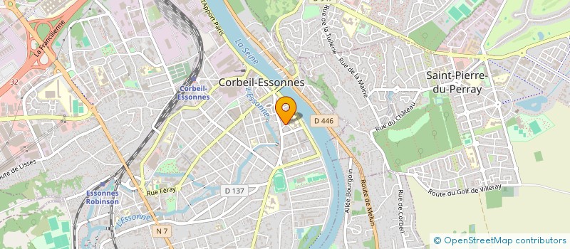 localisation de l'entreprise ASSOCIATION L'ECHAPPEE BELLE à CORBEIL-ESSONNES
