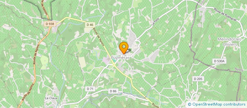 localisation de l'entreprise ASSOCIATION L ECHO DES SOURCES  PUYMERAS