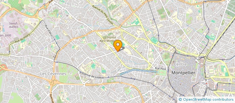 localisation de l'entreprise ASSOCIATION L'ECLIPSE  MONTPELLIER