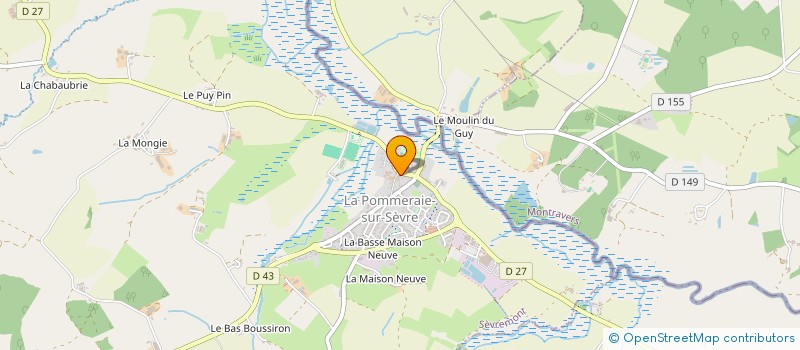 localisation de l'entreprise ASSOCIATION L'ECLUSE à SEVREMONT