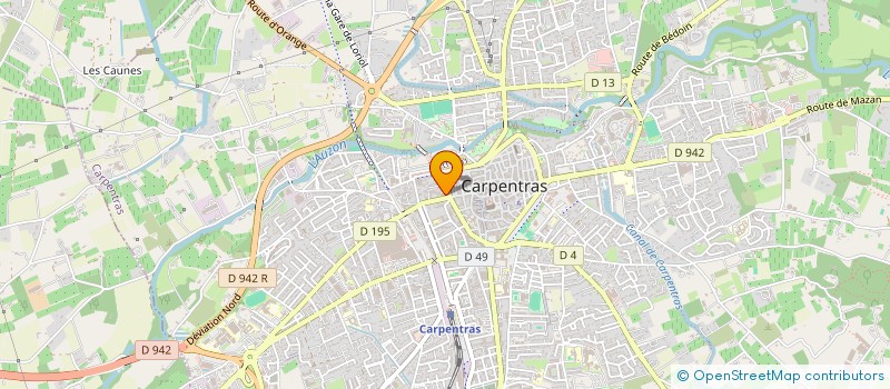 localisation de l'entreprise ASSOCIATION L'ECOLE AUTREMENT à CARPENTRAS