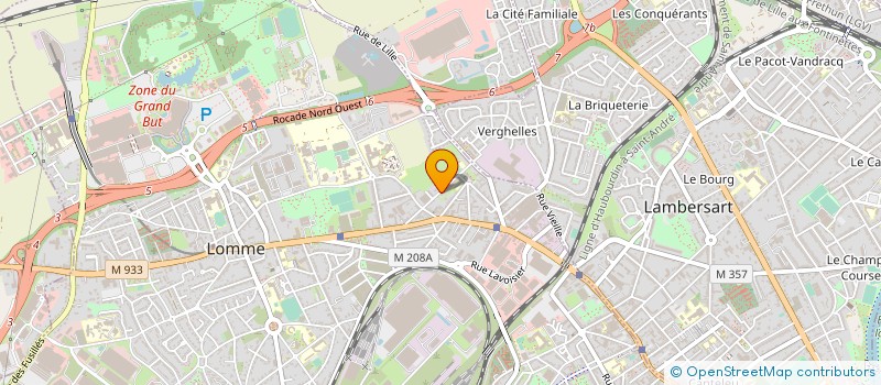 localisation de l'entreprise ASSOCIATION L'ECRIT DES COEURS à LILLE