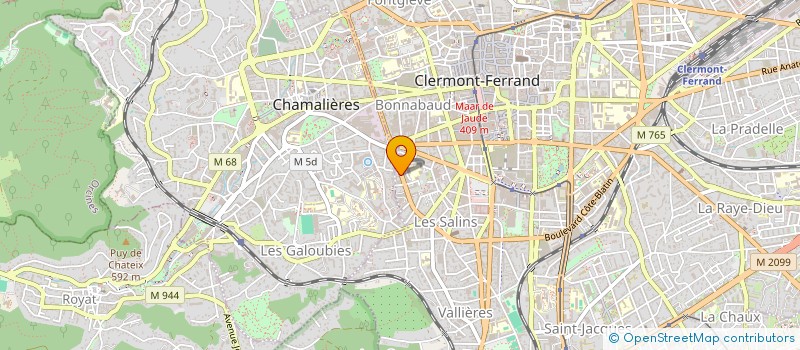 localisation de l'entreprise ASSOCIATION L' EFFORT  CLERMONT-FERRAND