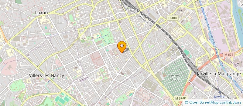localisation de l'entreprise ASSOCIATION L'ENCYCLOPEDIE DES TENEBRES à NANCY