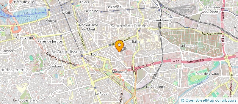 localisation de l'entreprise ASSOCIATION L ENFANT GENIE à MARSEILLE