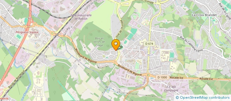 localisation de l'entreprise ASSOCIATION L'ENFANT SOLEIL à ANGOULEME