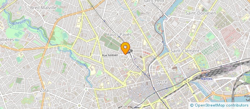localisation de l'entreprise ASSOCIATION L'ENTRACTE à NANTES