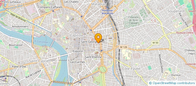 localisation de l'entreprise ASSOCIATION L ENTRACTE à TOULOUSE