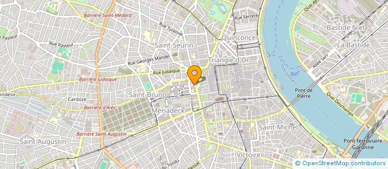 localisation de l'entreprise ASSOCIATION L ENTREE à BORDEAUX
