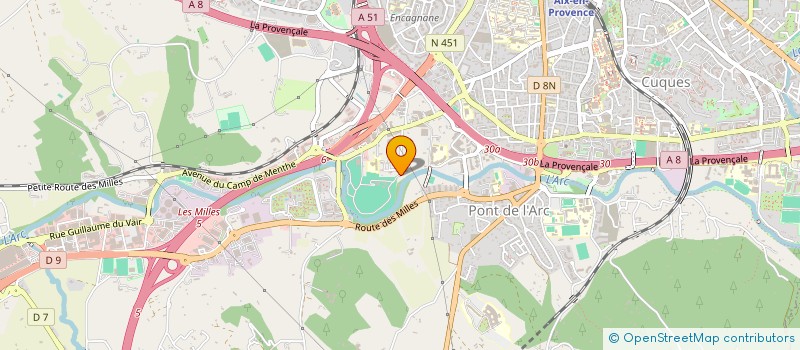 localisation de l'entreprise ASSOCIATION L'EPEE FARDEE & CO à AIX-EN-PROVENCE
