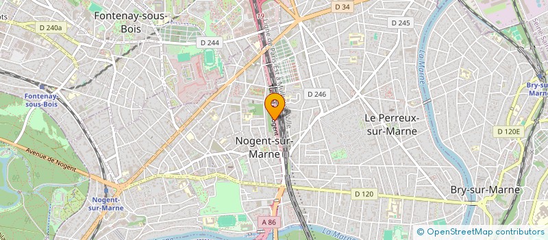 localisation de l'entreprise ASSOCIATION L'EPOPEE à NOGENT-SUR-MARNE
