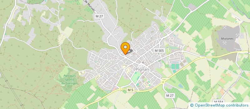 localisation de l'entreprise ASSOCIATION L'EPOPEE DE LA VOIX à PIGNAN