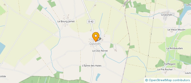 localisation de l'entreprise ASSOCIATION L'EQUIPAGE DES TROIS RIVIERES à GUEMENE-PENFAO