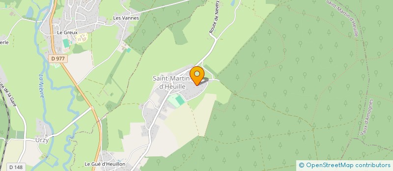 localisation de l'entreprise ASSOCIATION L'EQUIPE DE CHOC  SAINT-MARTIN-D'HEUILLE