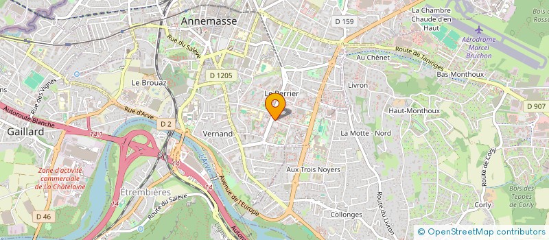 localisation de l'entreprise ASSOCIATION L'ESSOR à ANNEMASSE