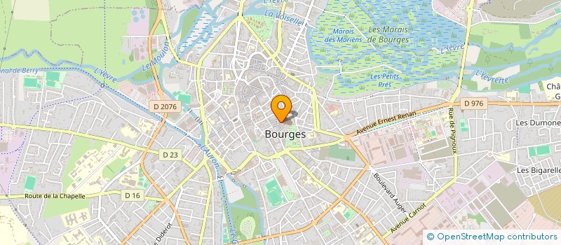localisation de l'entreprise ASSOCIATION L'ETAPE à BOURGES